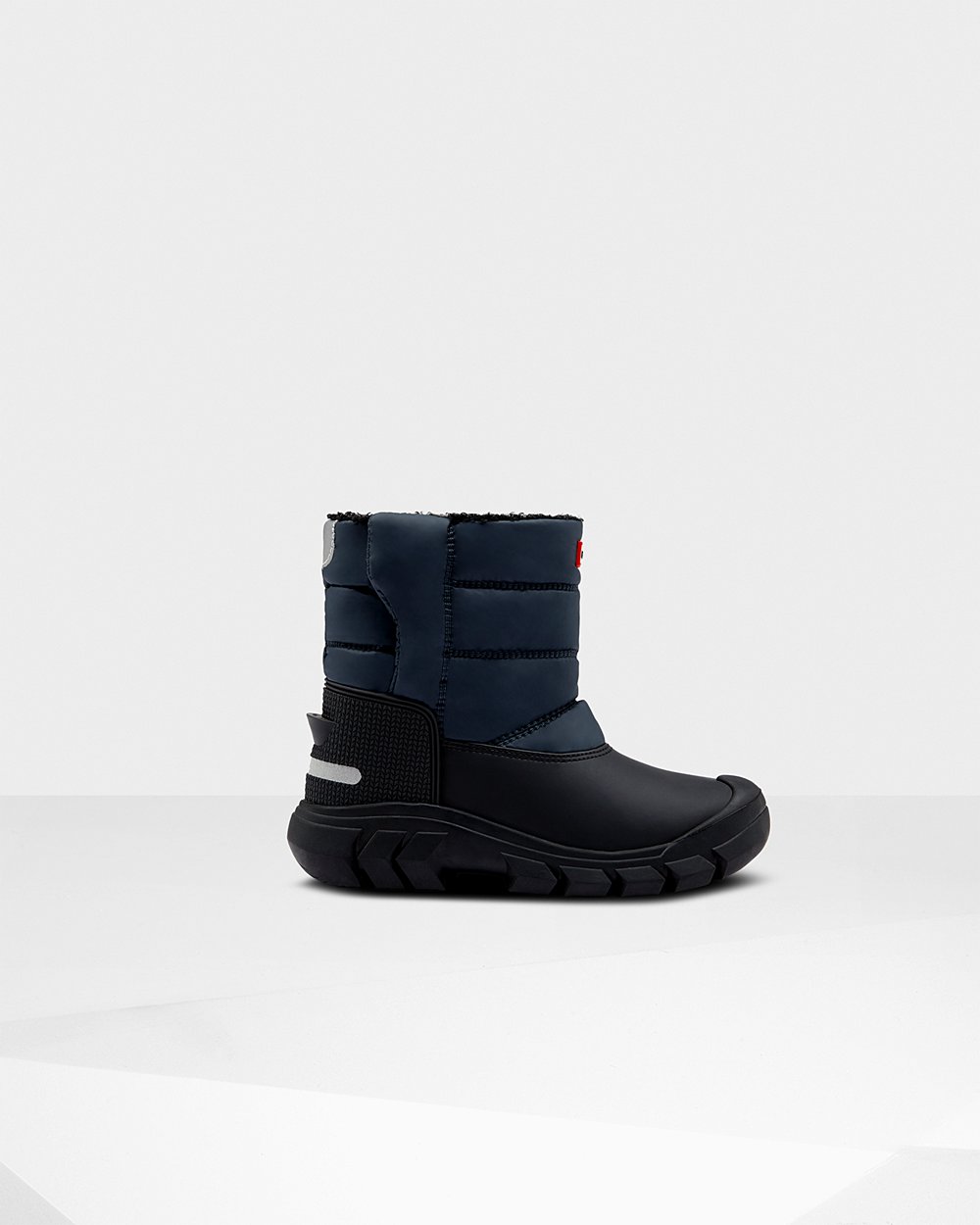 Botas De Neve Hunter Criança Azul Marinho/Pretas - Original Big Insulated - 25EKFDJNX